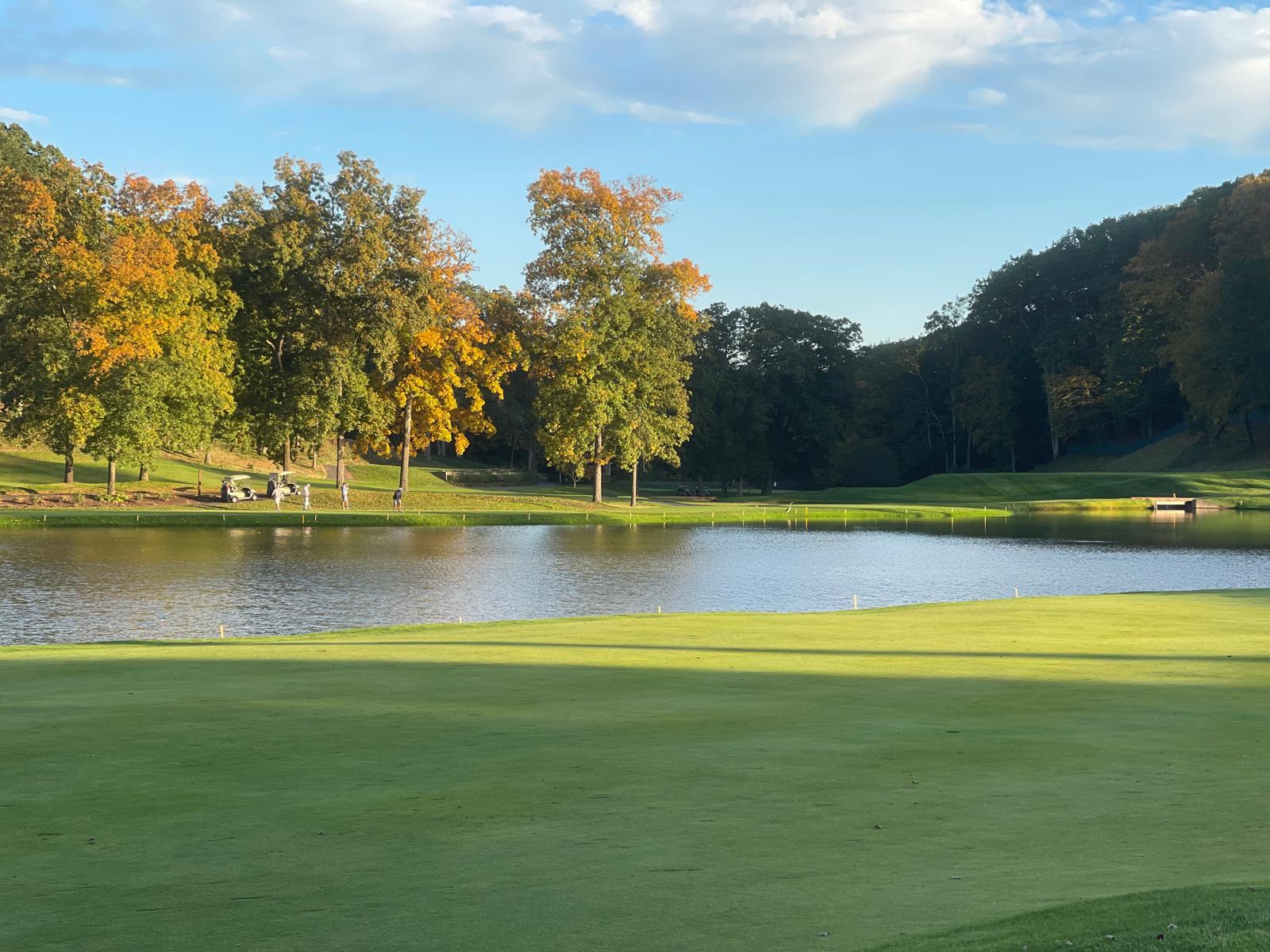 Golf course landscape shown in the hotel's gallery